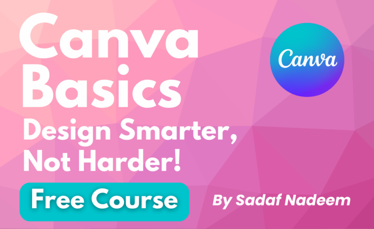 Design Like a Pro for Free: Master Canva Basics Today!